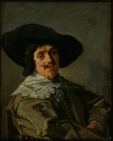 A Man ca 1633 by Frans Hals 1581-1666  Staatliche Kunstsammlungen Dresden  Gal Nr1358